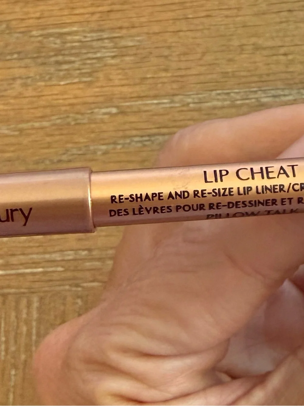 Charlotte Tilbury Lip Cheat Lip Liner Pencil in Nude Pink- MINI
